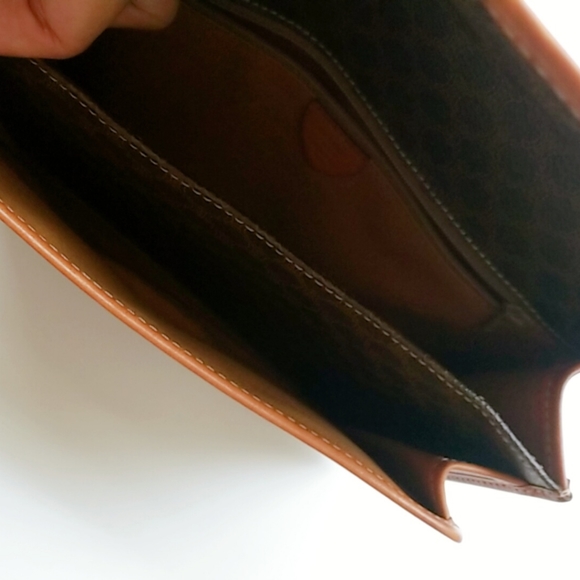 ❗SOLD❗Old celine triomphe monogram clutch bag - Picture 7 of 8